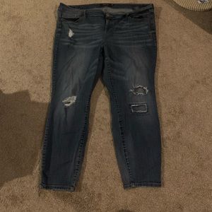 Ankle jeans